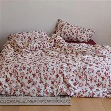 Set Sarung Duvet Kapas Knit Jersey